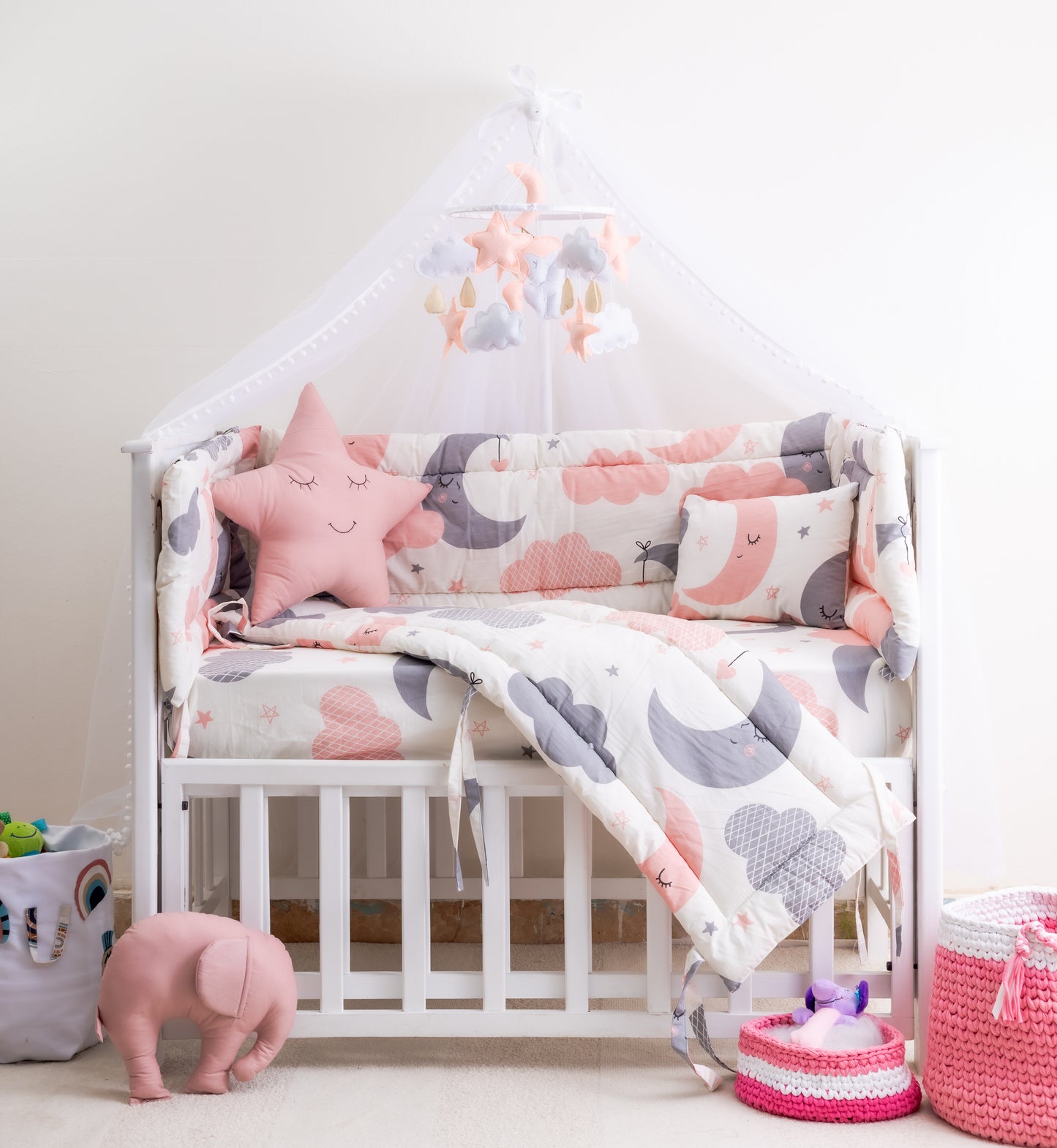 Crib sheets - ملايه سرير البيبي