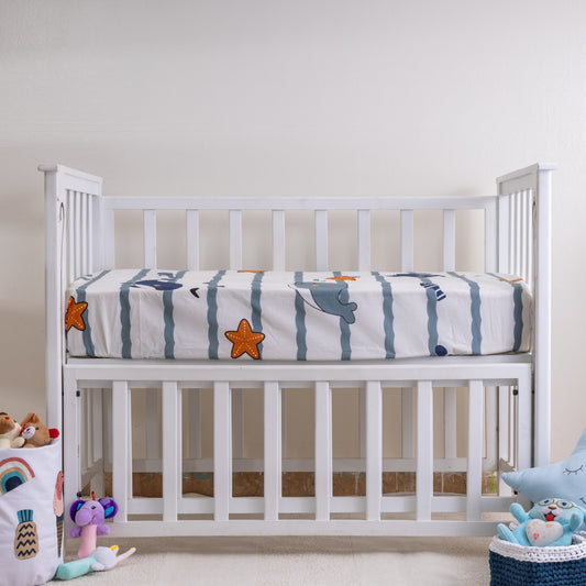 Crib sheets - ملايه سرير البيبي