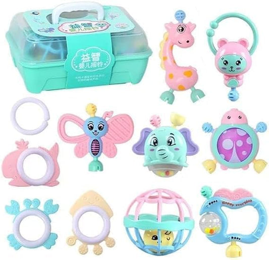 Baby Teething Toys with Storage Case