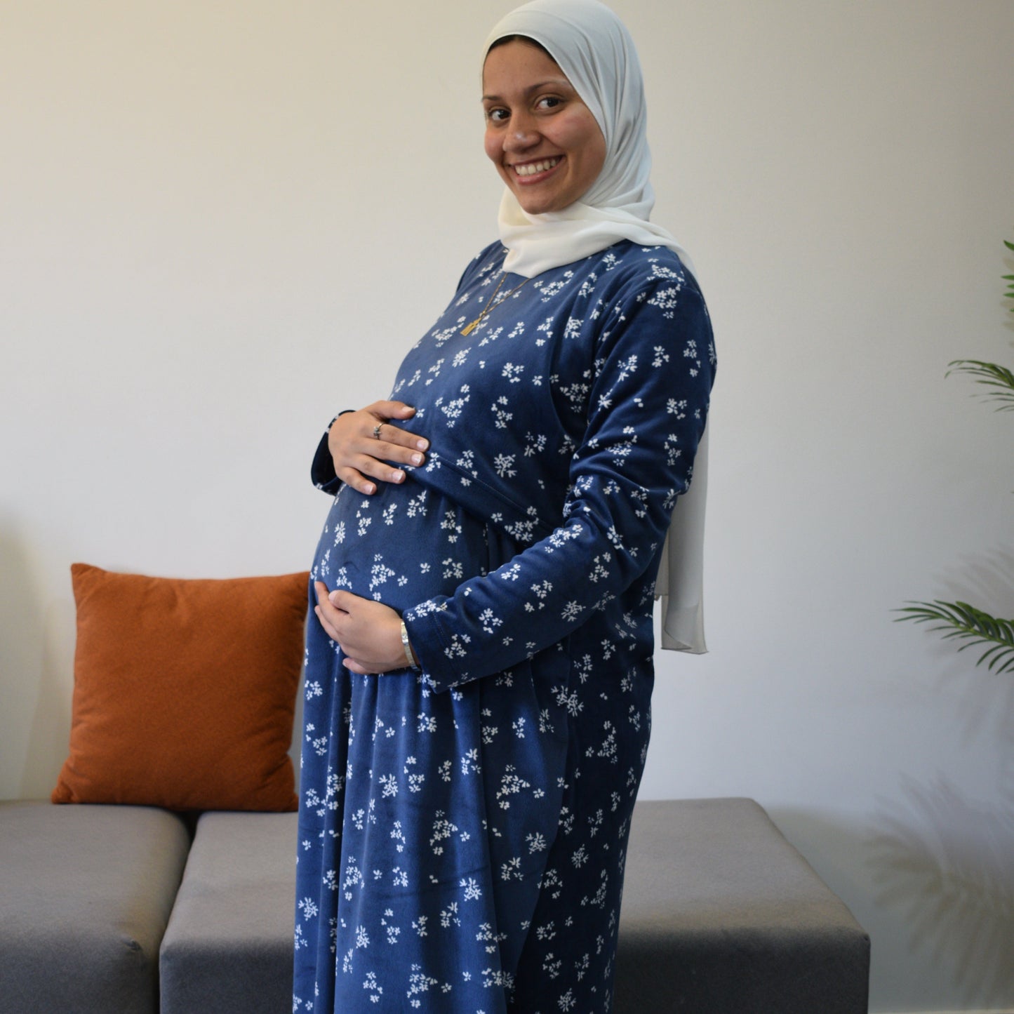 Winter- Mom Dress Leaves