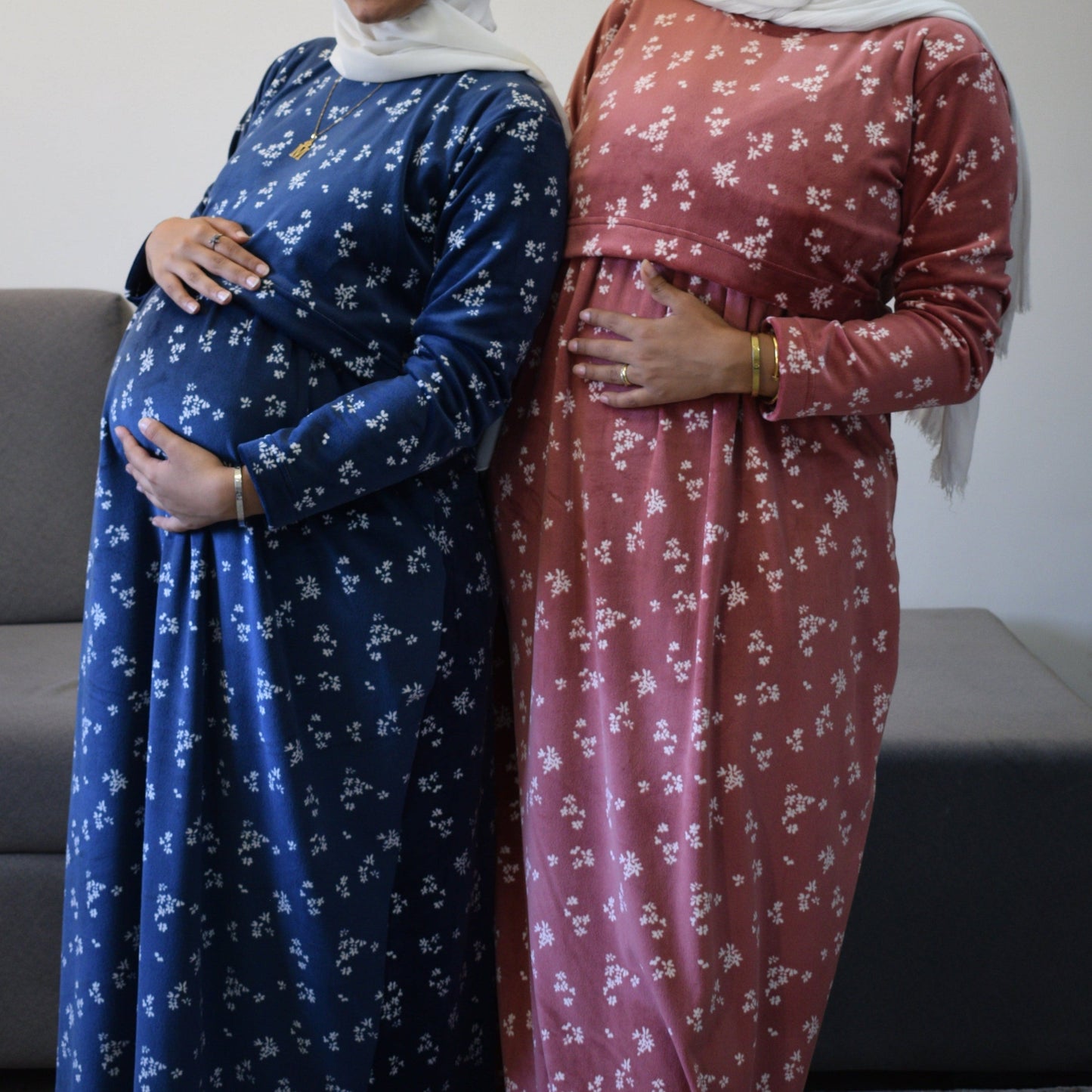 Winter- Mom Dress Leaves
