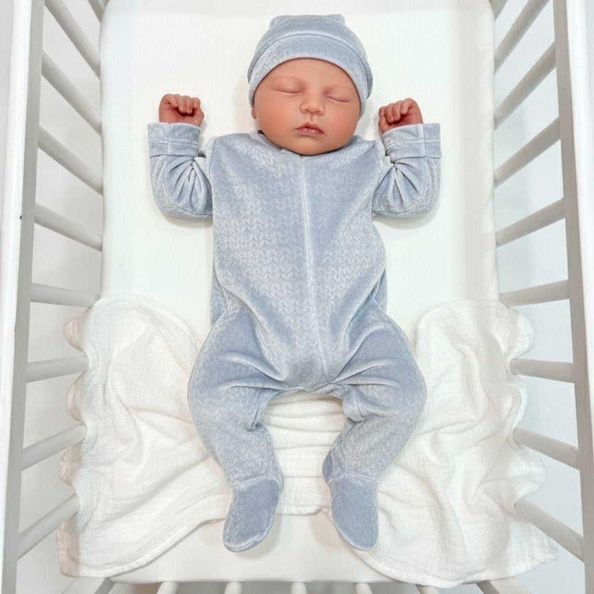 Winter- baby only suite Plain baby blue