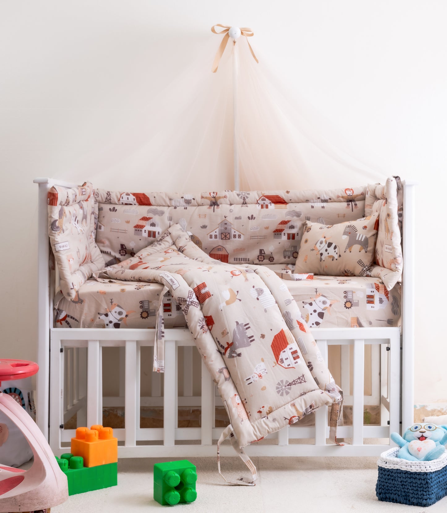 Crib sheets - ملايه سرير البيبي