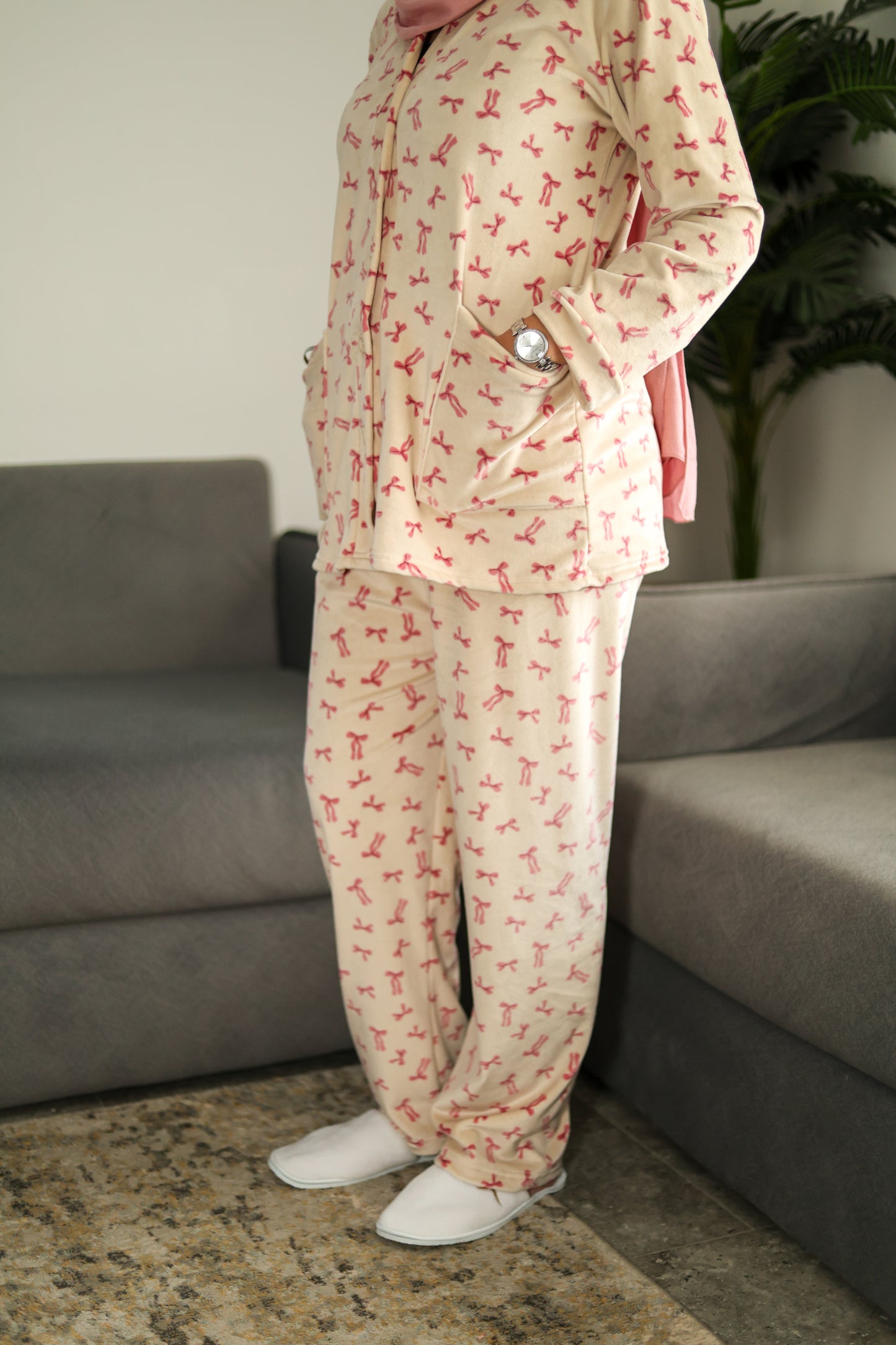 Winter- Button Mom Pajama