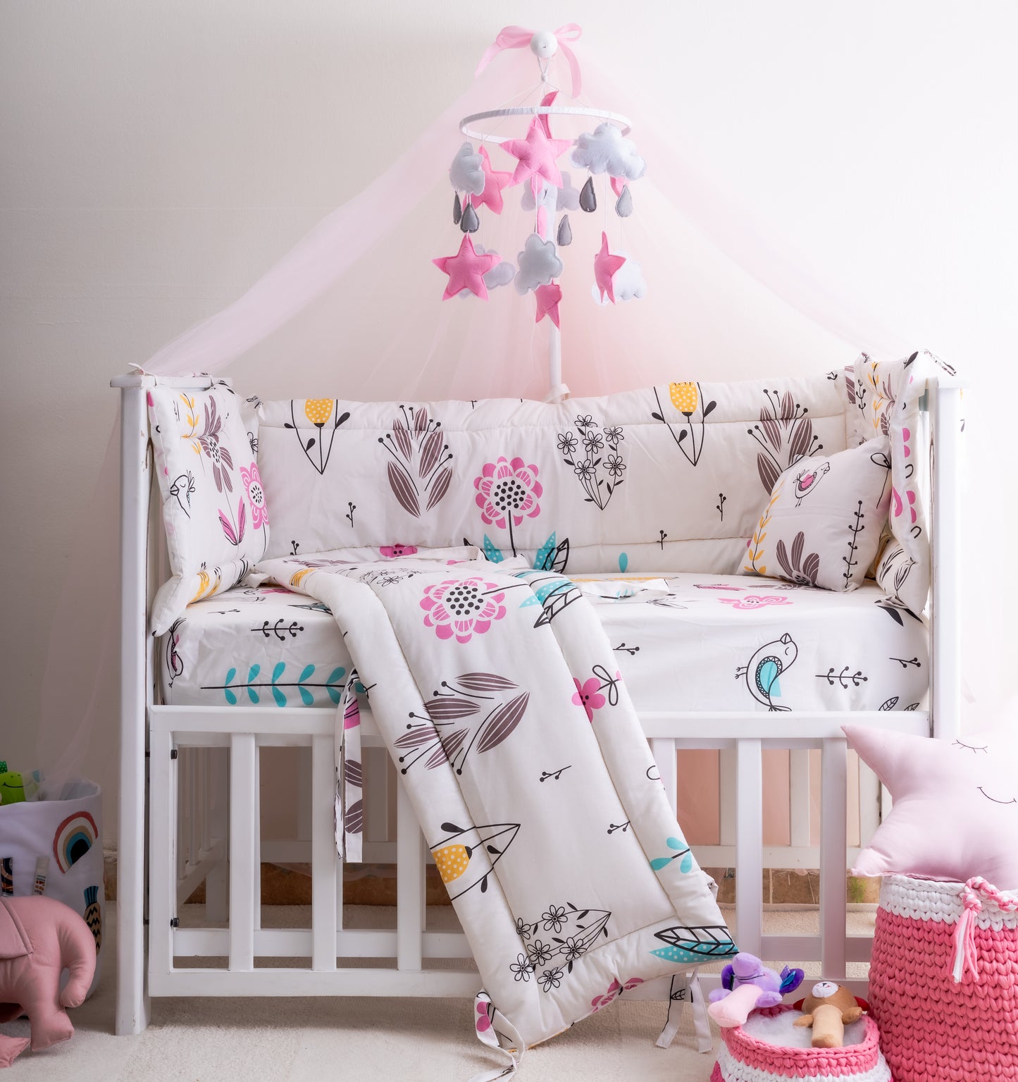 Crib sheets - ملايه سرير البيبي