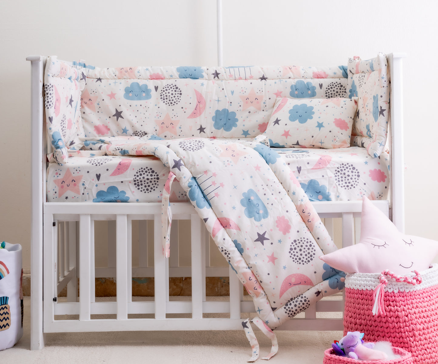 Crib sheets - ملايه سرير البيبي