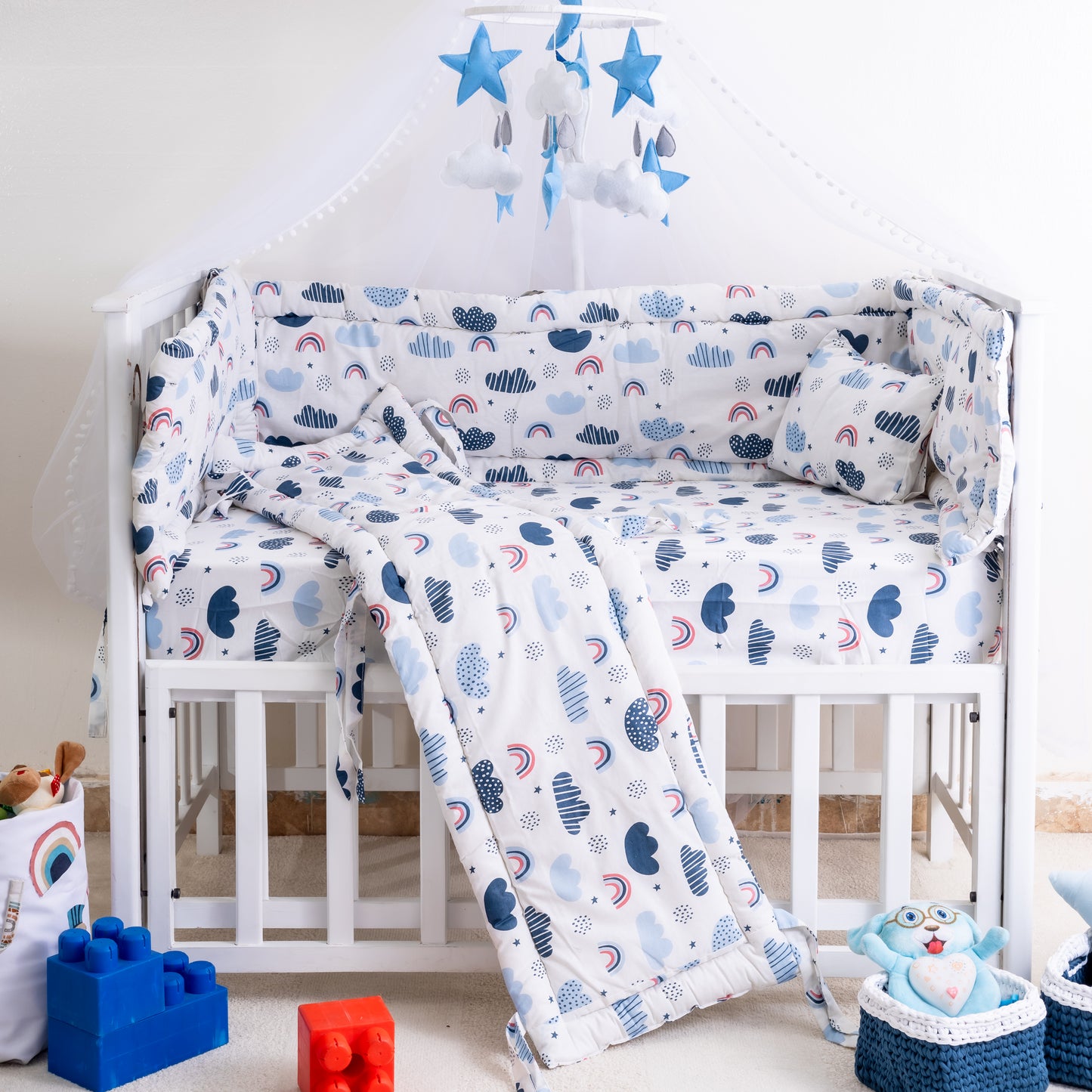 Crib sheets - ملايه سرير البيبي