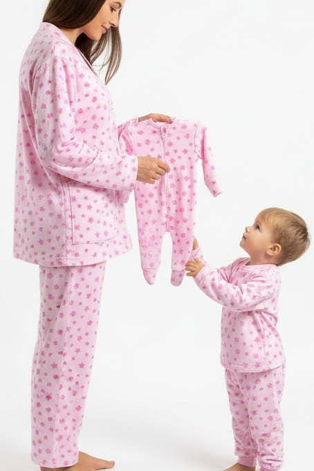 Winter- Button Mom Pajama(New collection)