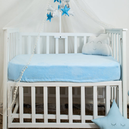 Crib Fitted Fleece - دفايه سرير بيبي استك