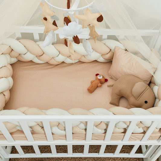 Crib Braid Boarders -  جوانب سرير بيبي ضفيره رباعيه