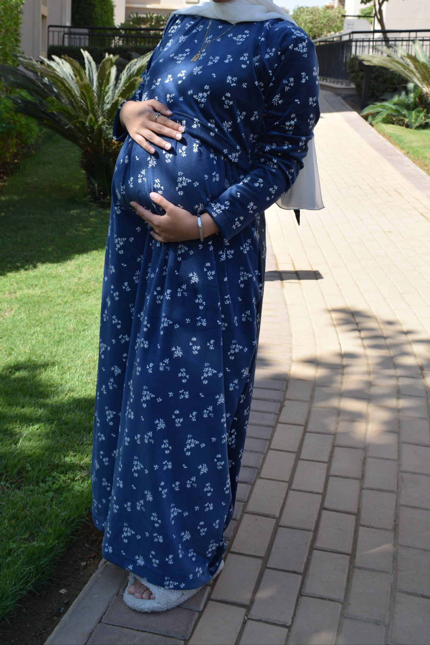 Winter- Baby Shower Mom Dress