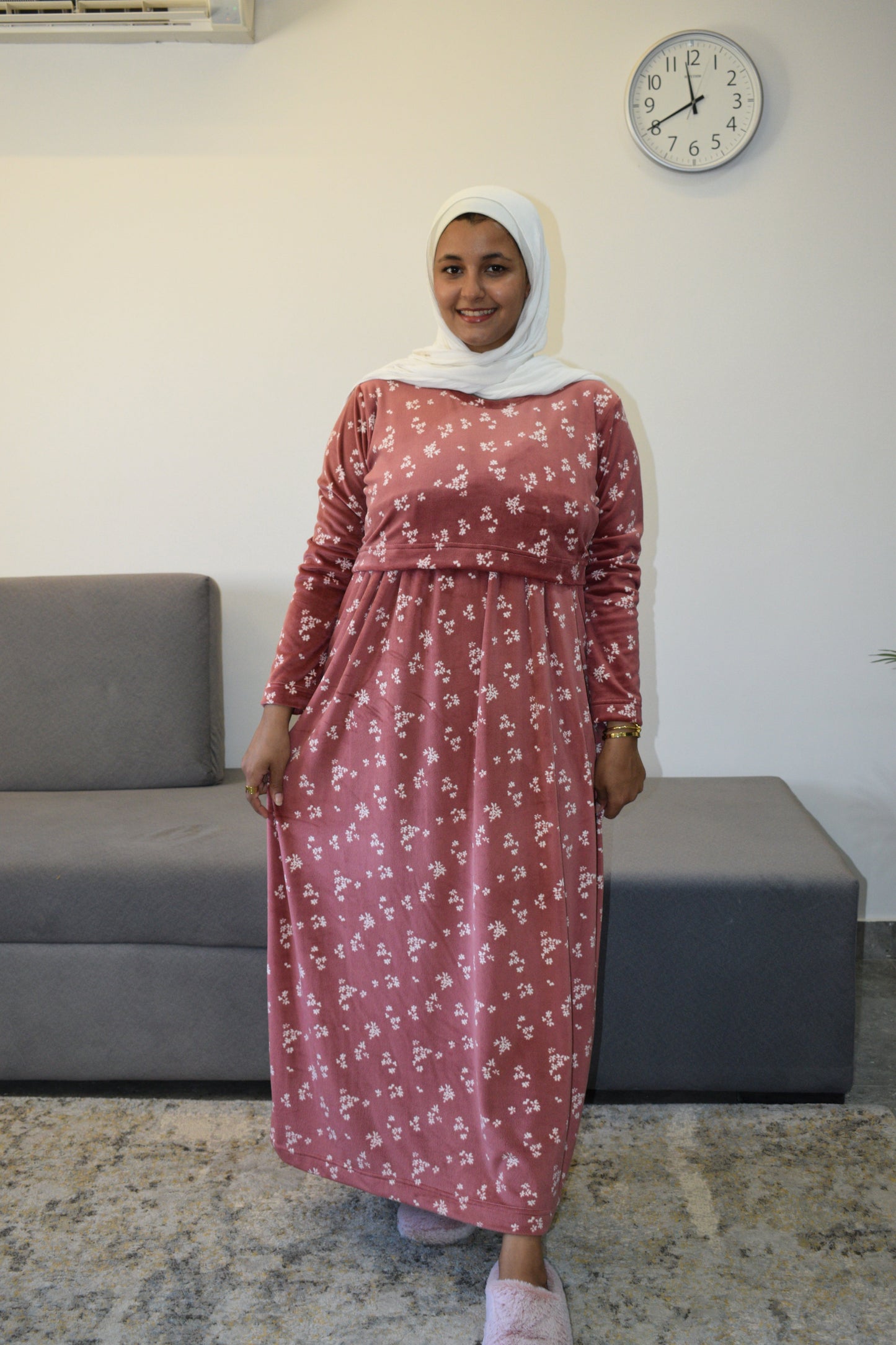 Winter- Baby Shower Mom Dress