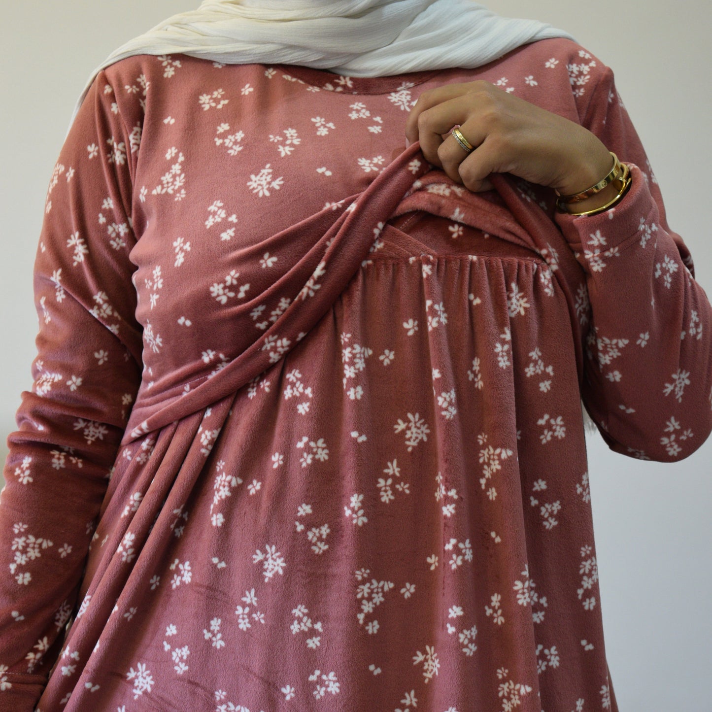 Winter- Mom Dress Leaves