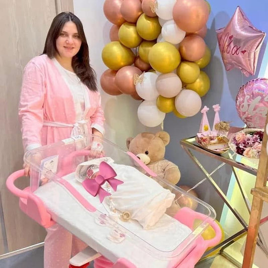 Matching Mom & Baby Pajama -  بيجامه المستشفي للام والبيبي قطن جلاكسي