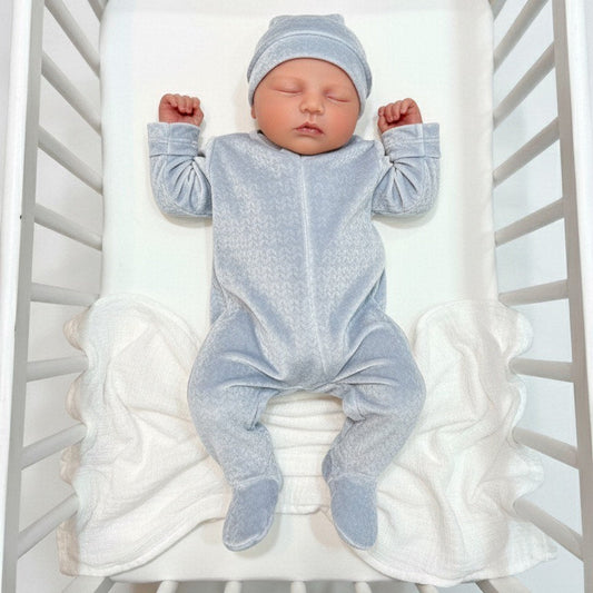 Winter- baby only suite Plain baby blue