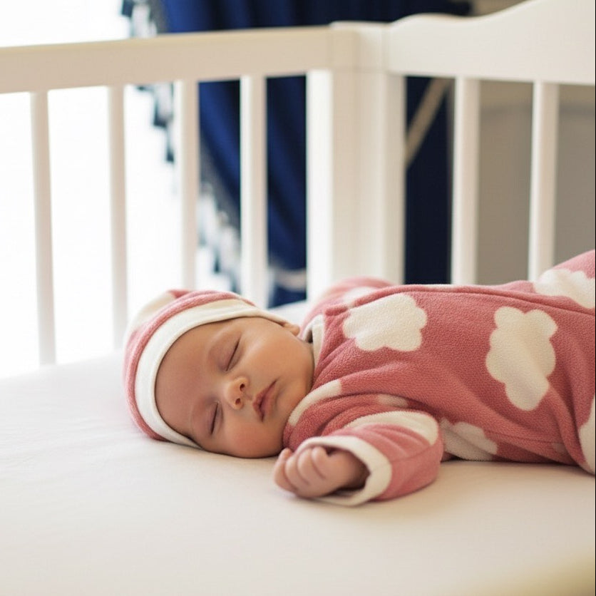 Winter- Baby Jumpsuit + Hat