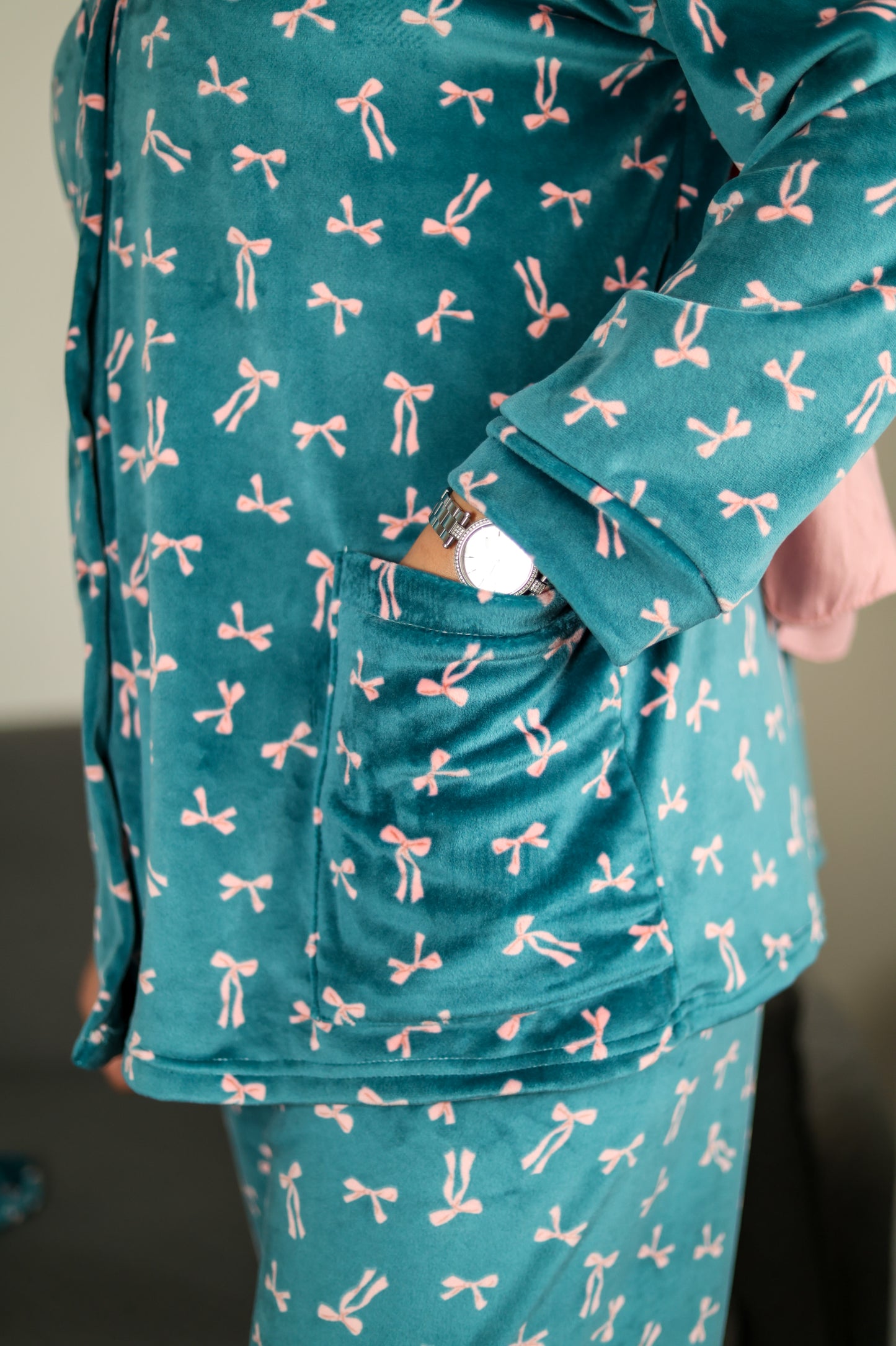 Winter- Button Mom Pajama