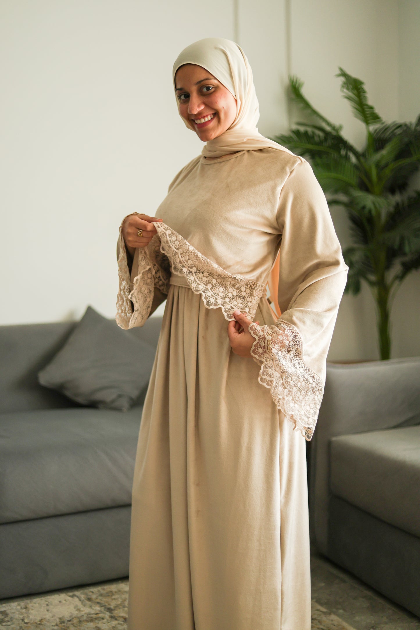 Winter- Baby Shower Mom Dress