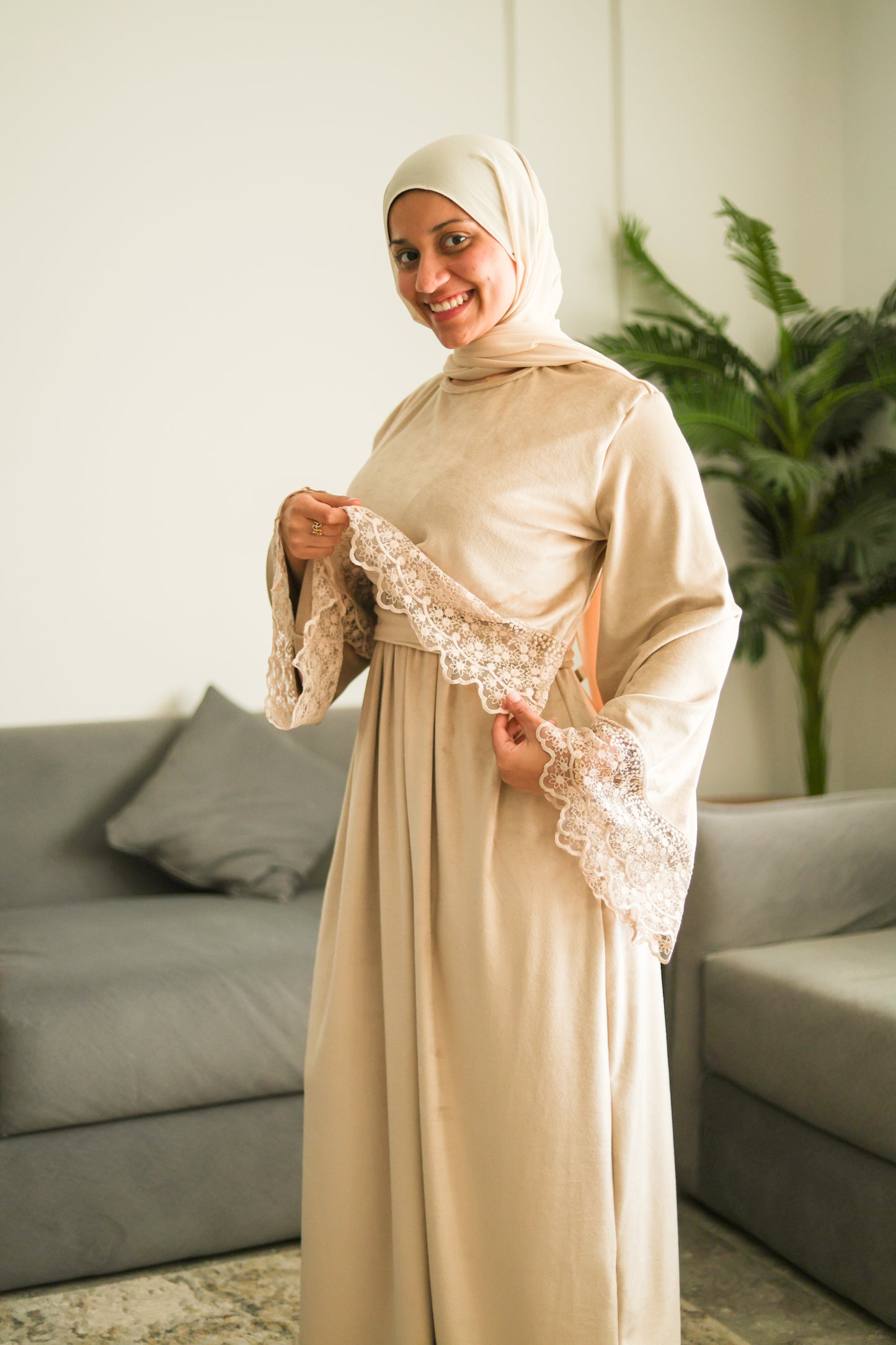 Winter- Baby Shower Mom Dress