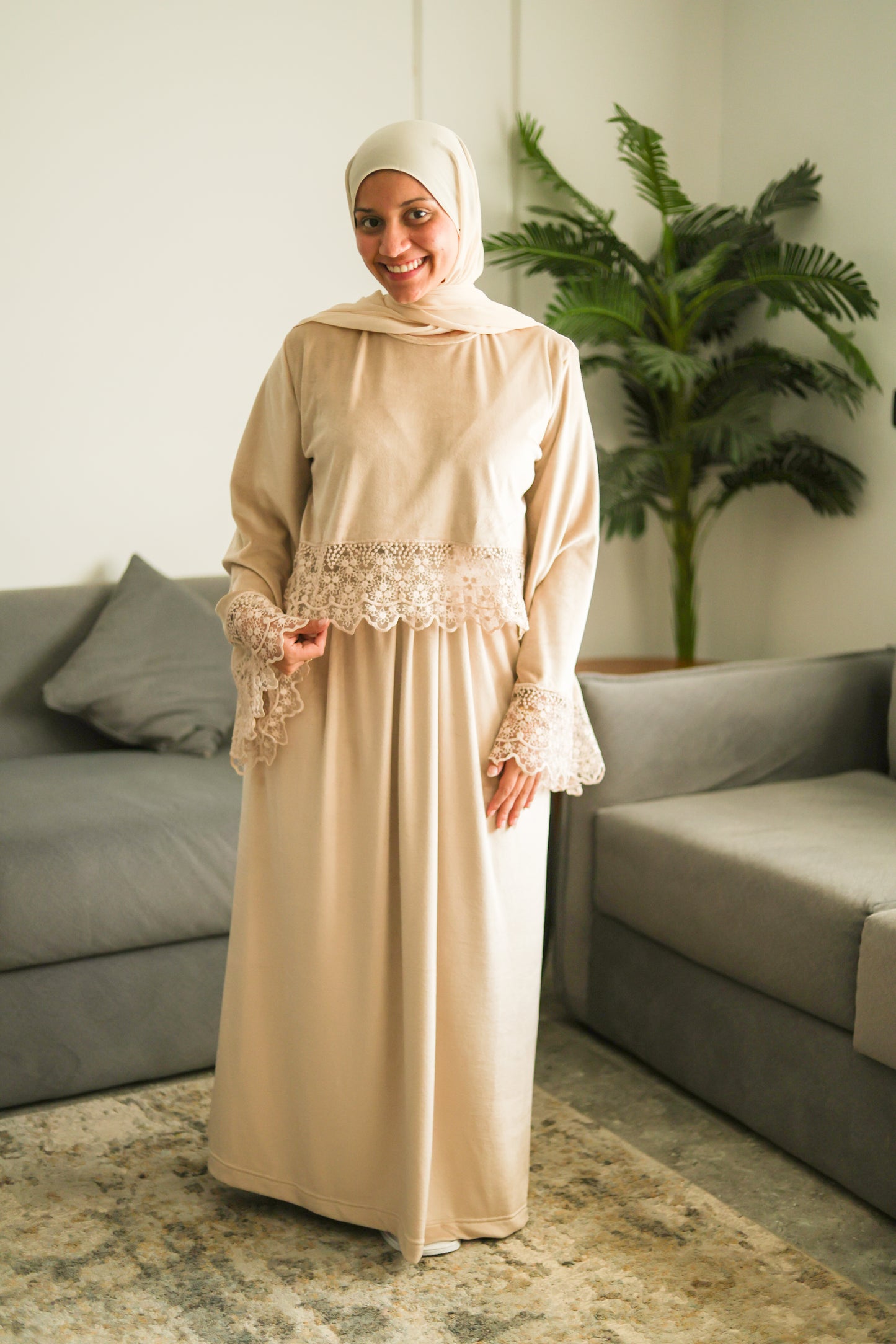 Winter- Baby Shower Mom Dress