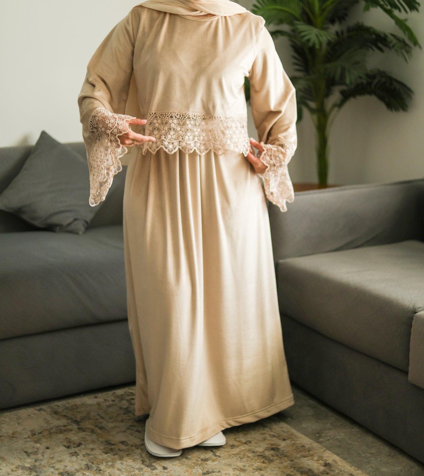 Winter- Baby Shower Mom Dress