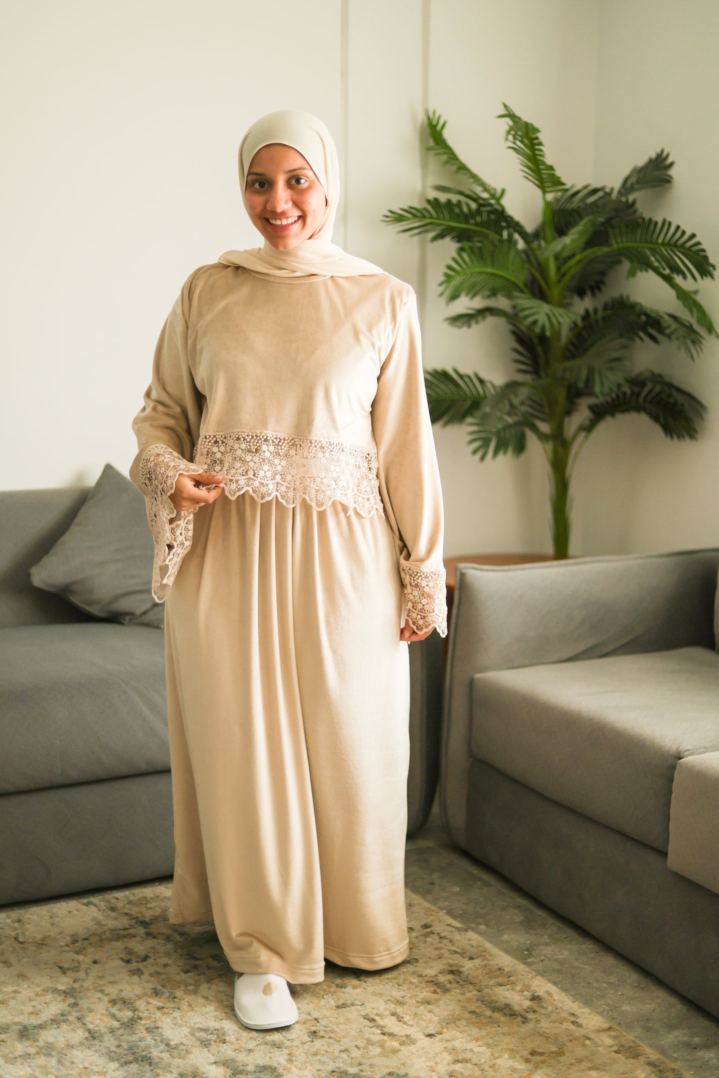 Winter- Baby Shower Mom Dress